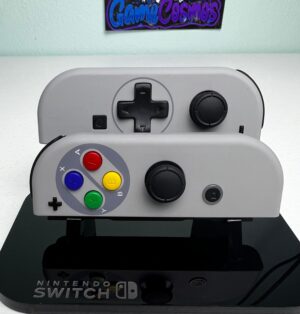 Retro SNES Inspired - EU Famicom - Custom Joycons for the Nintend Switch