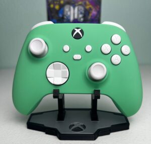 Soft Touch Mint Green - White Accent - Custom Wireless Controller For Xbox Or PC