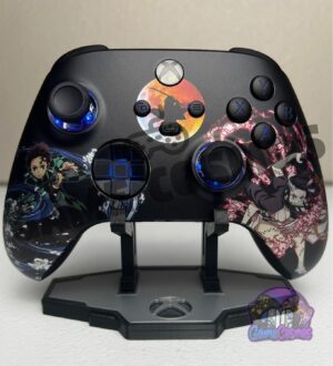 Anime Manga Twin Slayers - RGB LED - Custom Wireless Controller for Xbox or PC