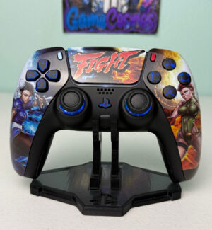 Classic Arcade Fighter - Street Brawls - RGB LED - Custom Wireless Controller for PS5 Or PC