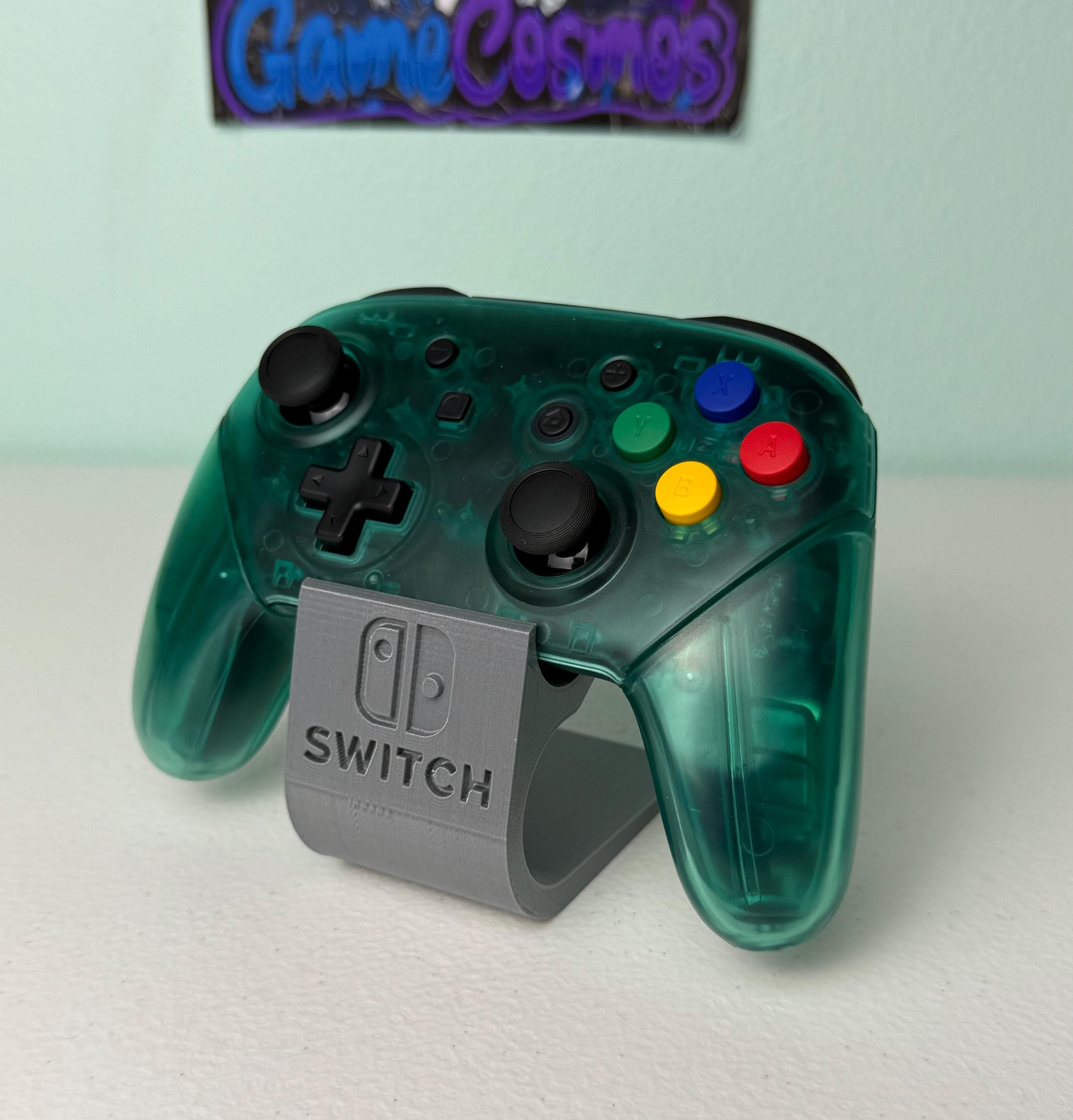 Emerald Green - Famicom Accents - Wireless Pro Controller for The Switch Or PC - Image 3