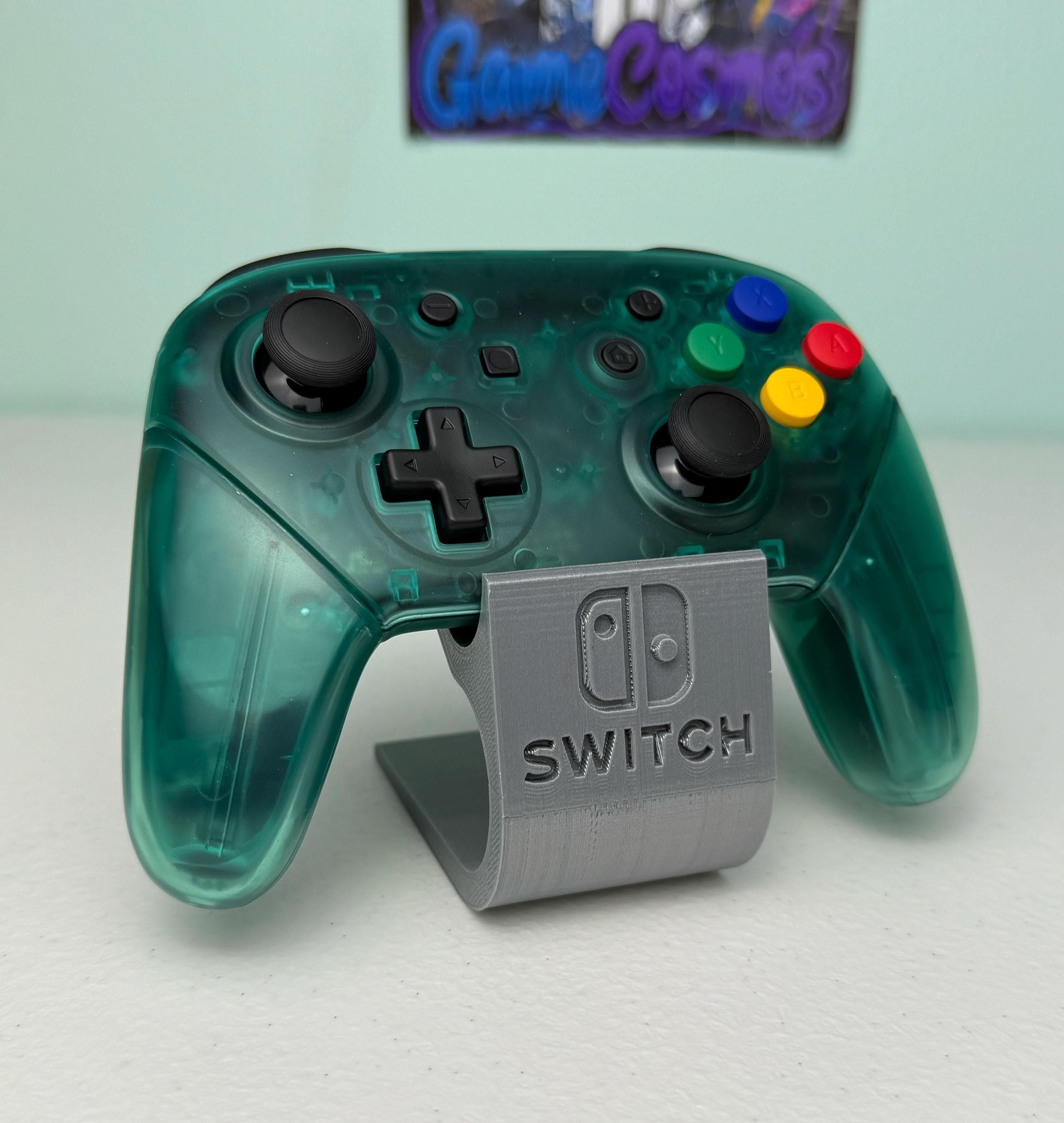 Emerald Green - Famicom Accents - Wireless Pro Controller for The Switch Or PC - Image 2