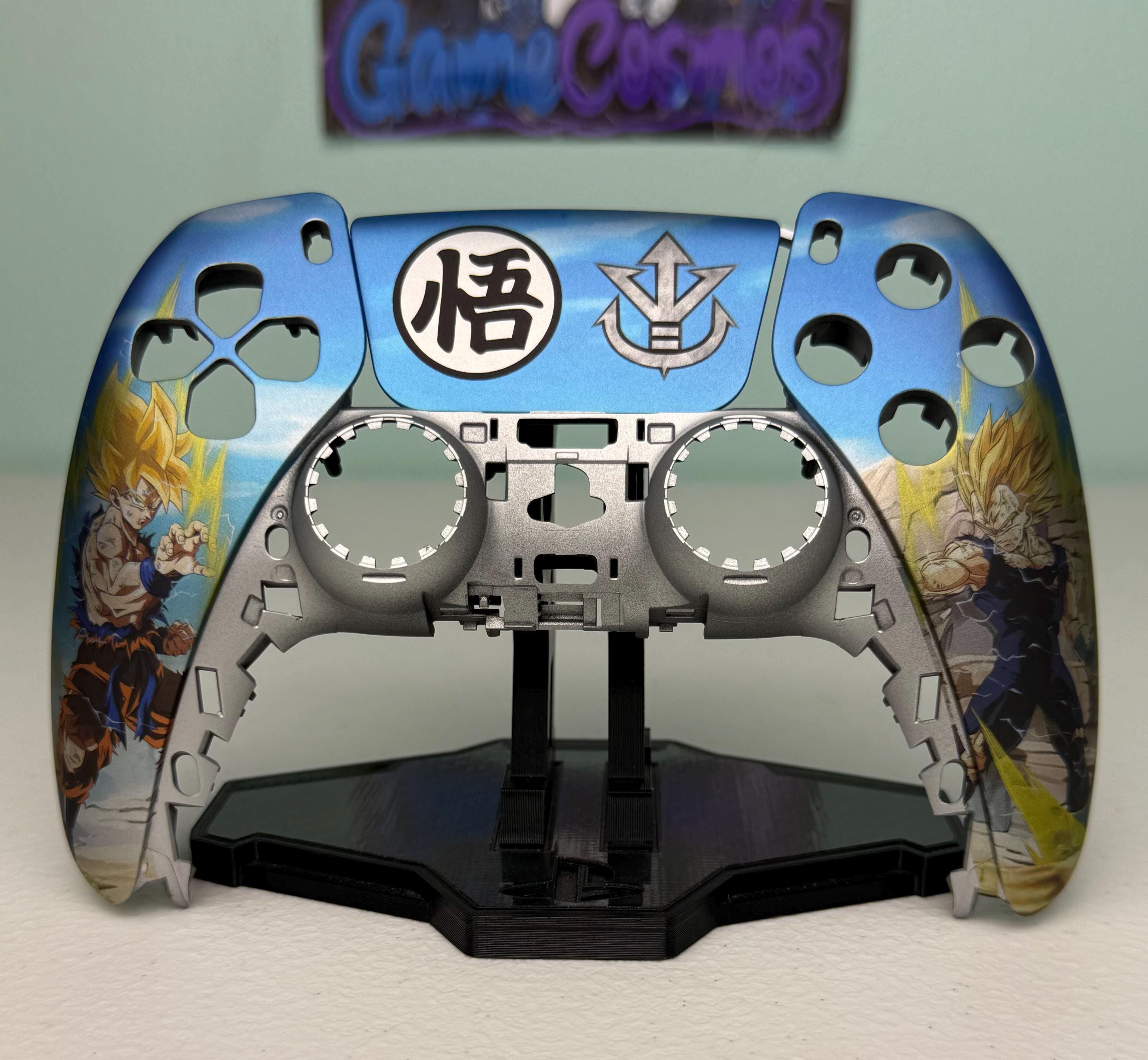 Anime Manga Super Rival Battle - Chrome Gold - RGB LED - Custom Wireless Controller for PS5 Or PC - Image 8