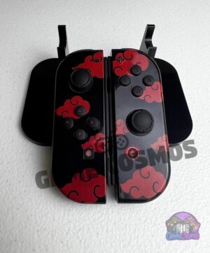 Red Clouds - Anime Manga - RGB LED - Custom Joycons for the Nintend Switch