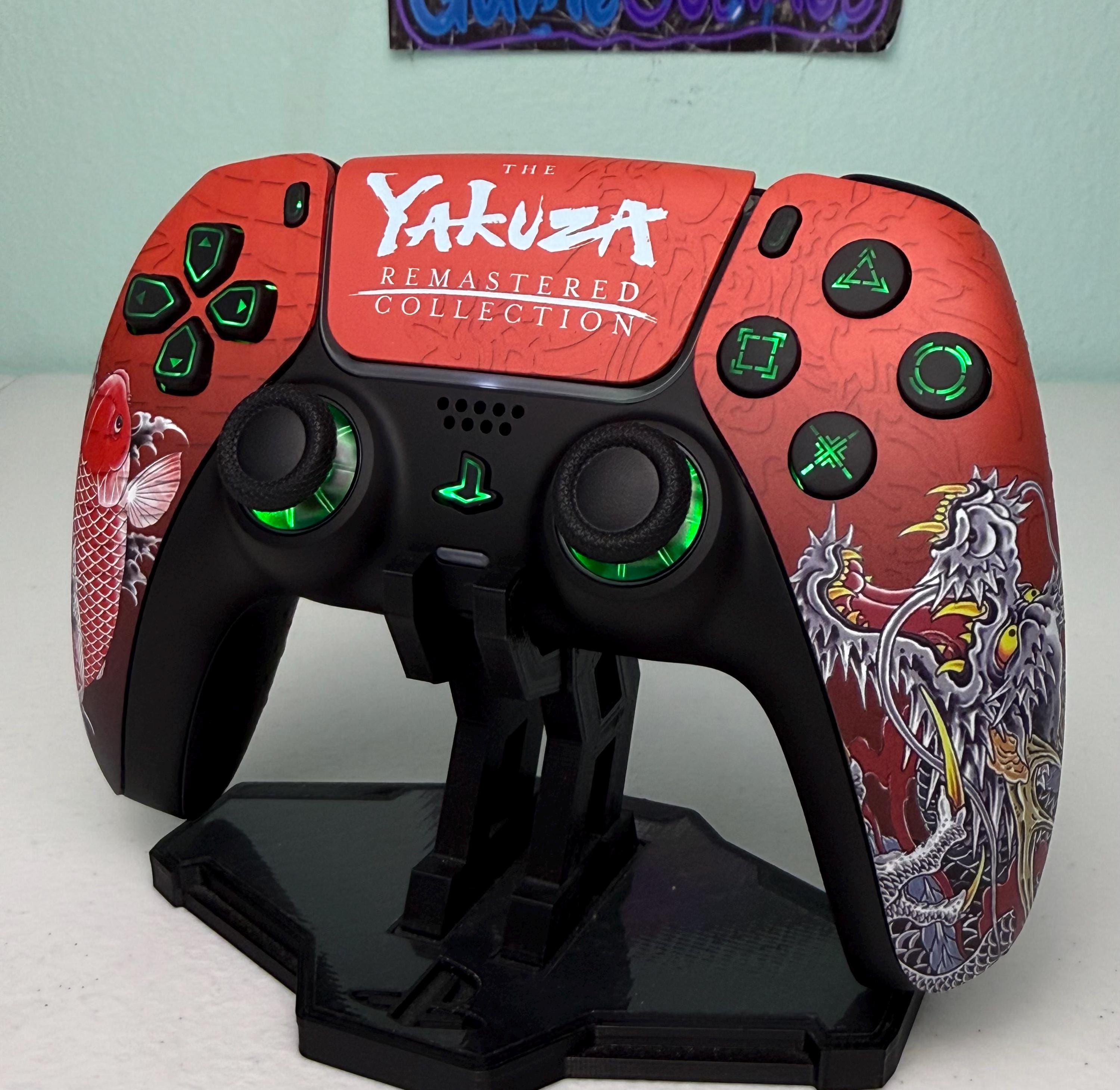 Japanese Yakuza Gang - RGB LED - Custom Wireless Controller for PS5 Or PC - Image 2