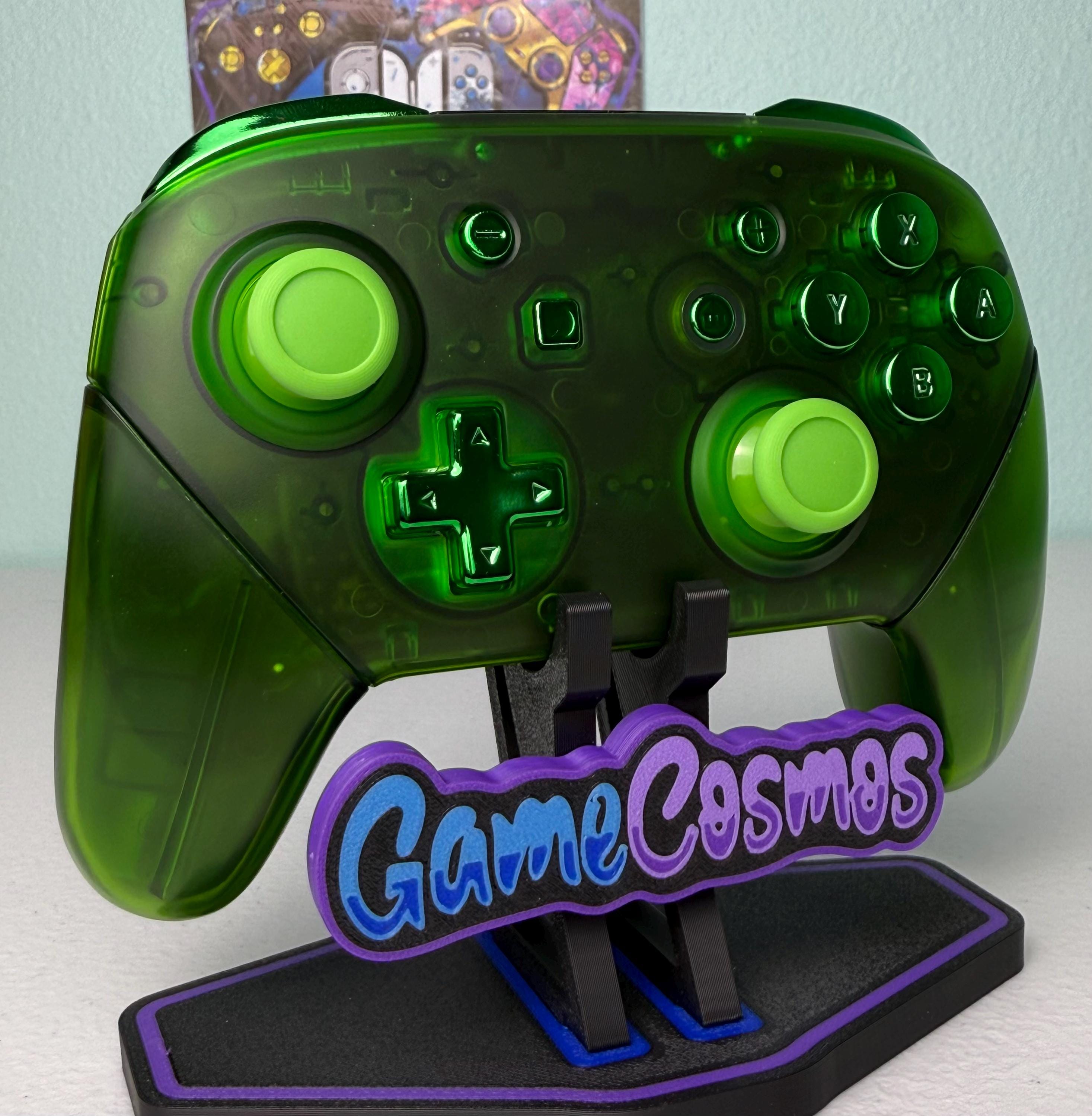 Clear Green - Chrome Green Accents - Wireless Pro Controller for The Switch Or PC - Image 3