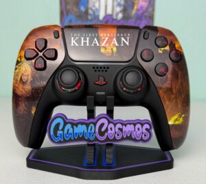 Khazan Berserker - Glossy Finish - Custom Wireless Controller for PS5 Or PC