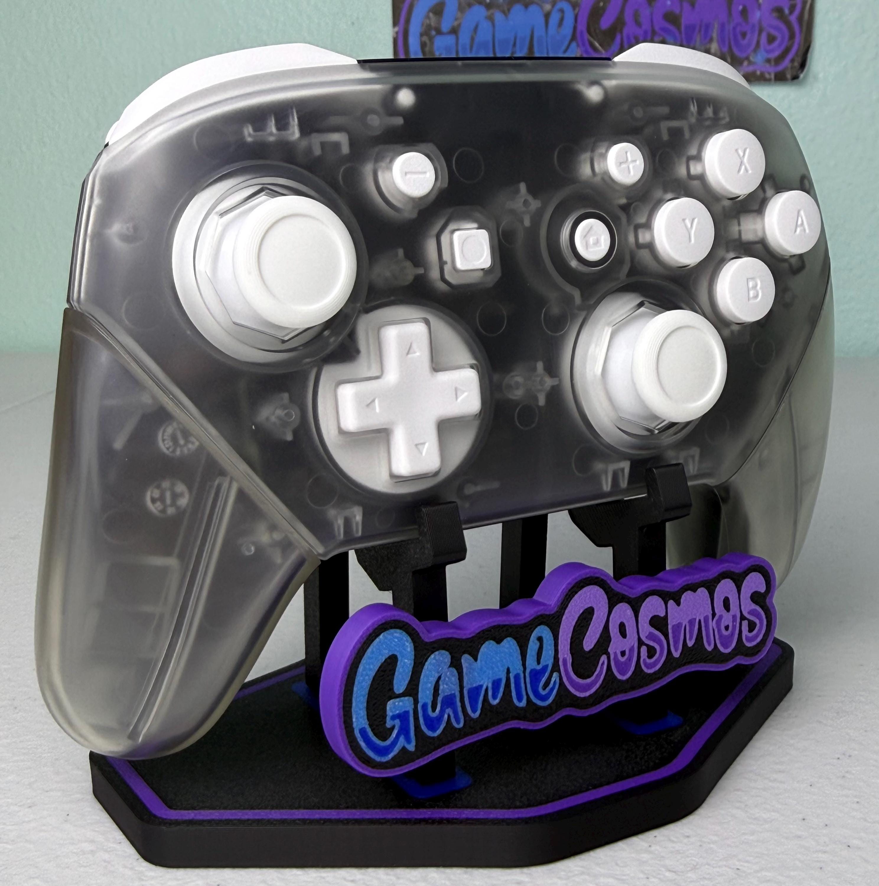 Transparent Clear White Accents - Wireless Pro Controller for The Switch Or PC - Image 3