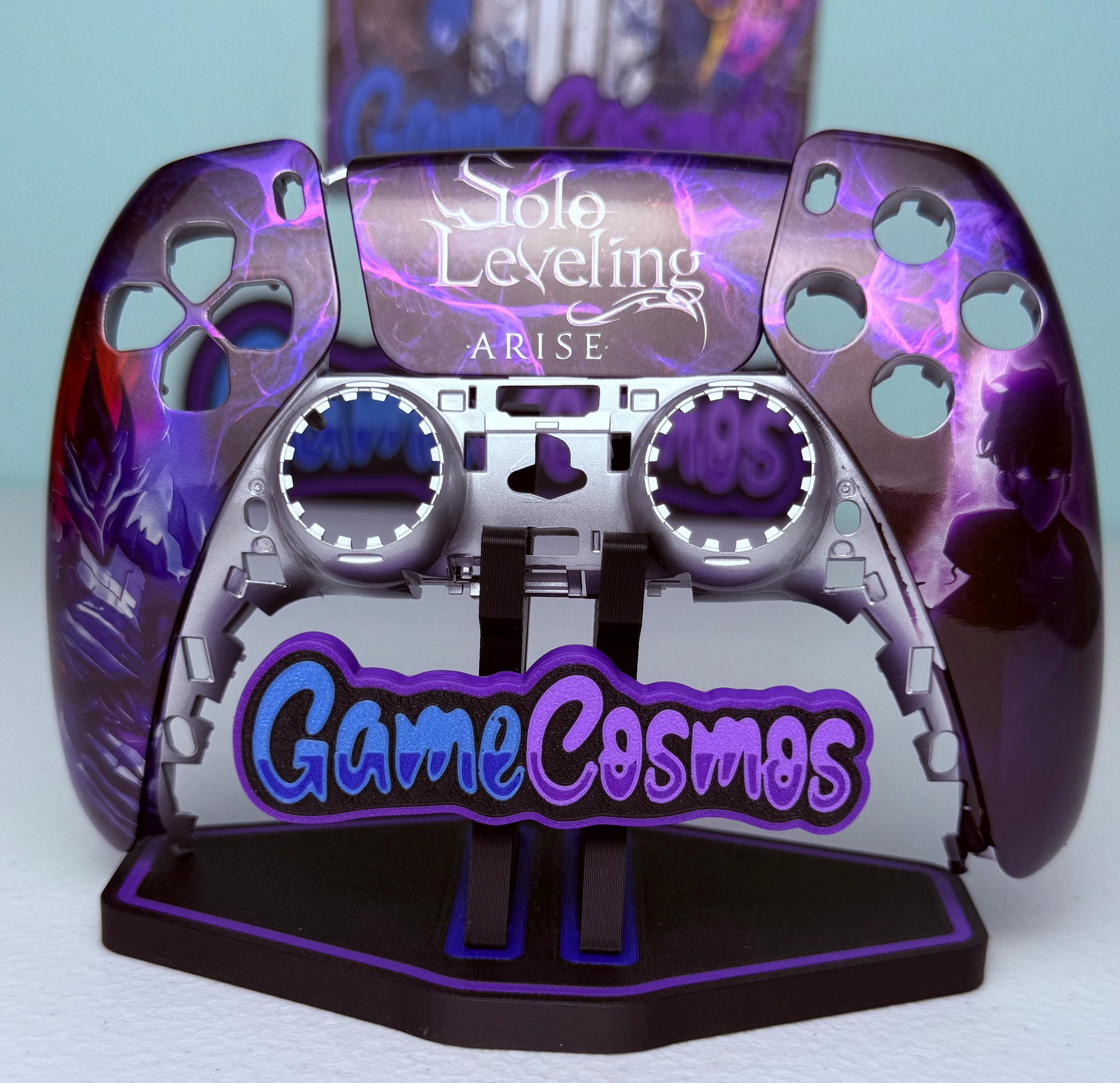 Anime Manga Leveling - Glossy Finish - RGB LED - Custom Wireless Controller for PS5 Or PC - Image 9