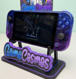 Two-Tone Chameleon - Glossy Blue Purple - Custom Switch Lite