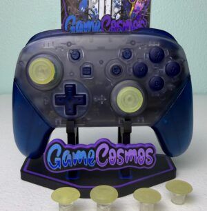 Glacier Blue - Adjustable Thumbsticks - Wireless Pro Controller for The Switch Or PC
