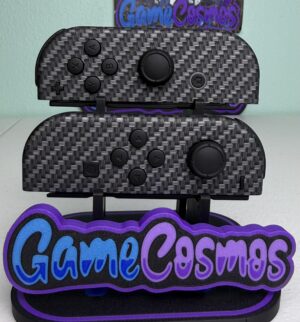 Carbon Fiber Style W/  Matte Finish - Custom Nintendo Switch Joycons