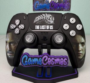 The Last of Us - Real Metal - Soft Touch - Custom Wireless Controller for PS5 Or PC