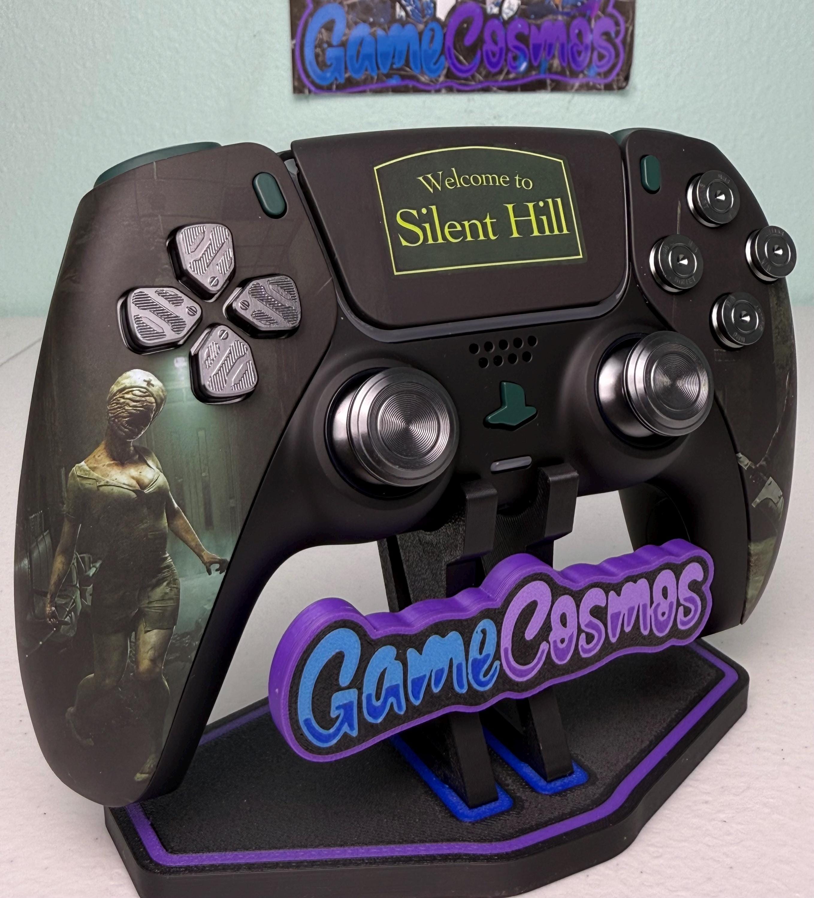Silent Horror - Real Metal - Soft Touch - Custom Wireless Controller for PS5 Or PC - Image 2
