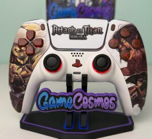 Anime Manga Mech Titans - RGB LED - Custom Wireless Controller for PS5 Or PC