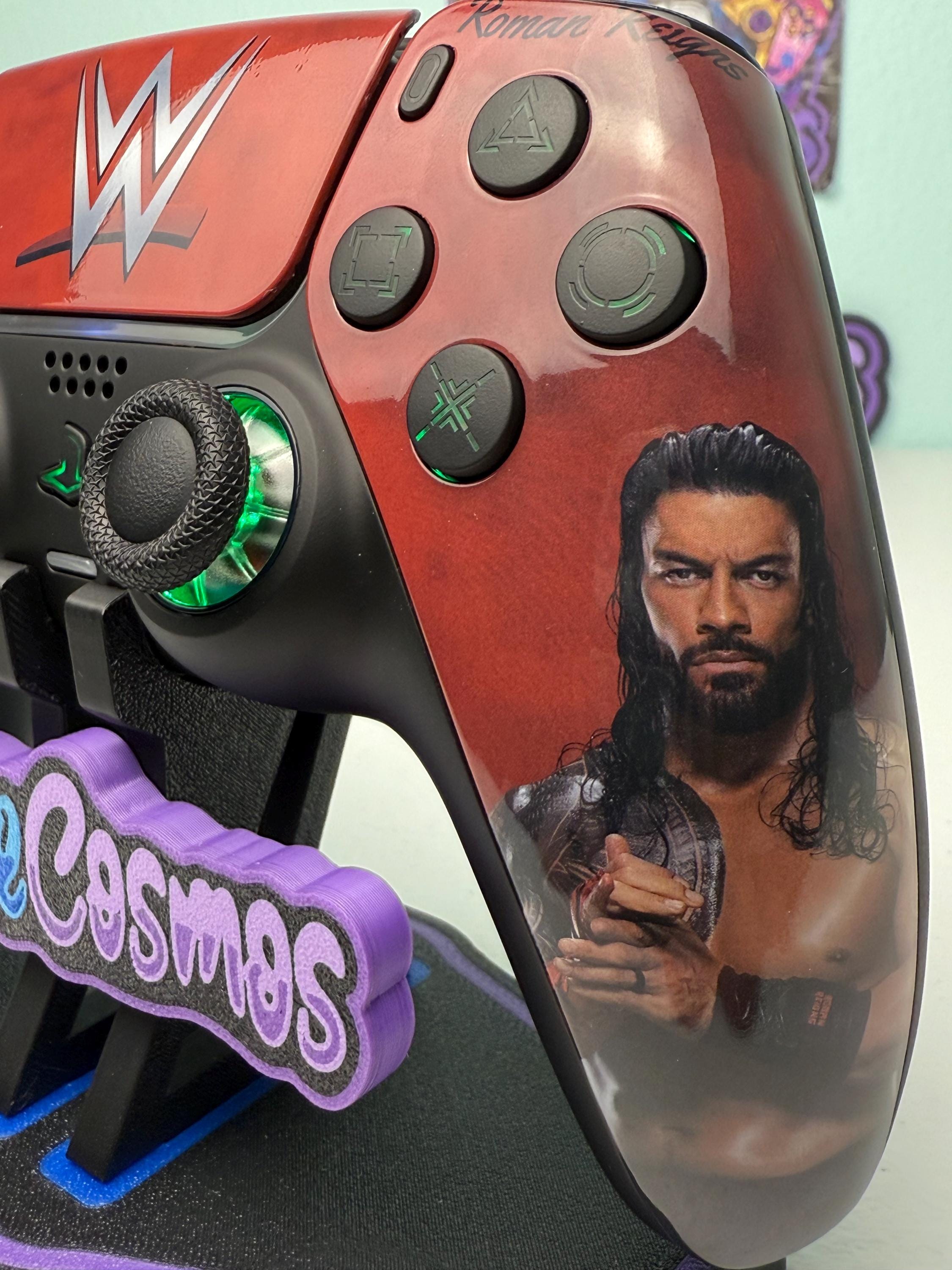 Wrestling Entertainment - RGB LED - Custom Wireless Controller for PS5 Or PC - Image 3