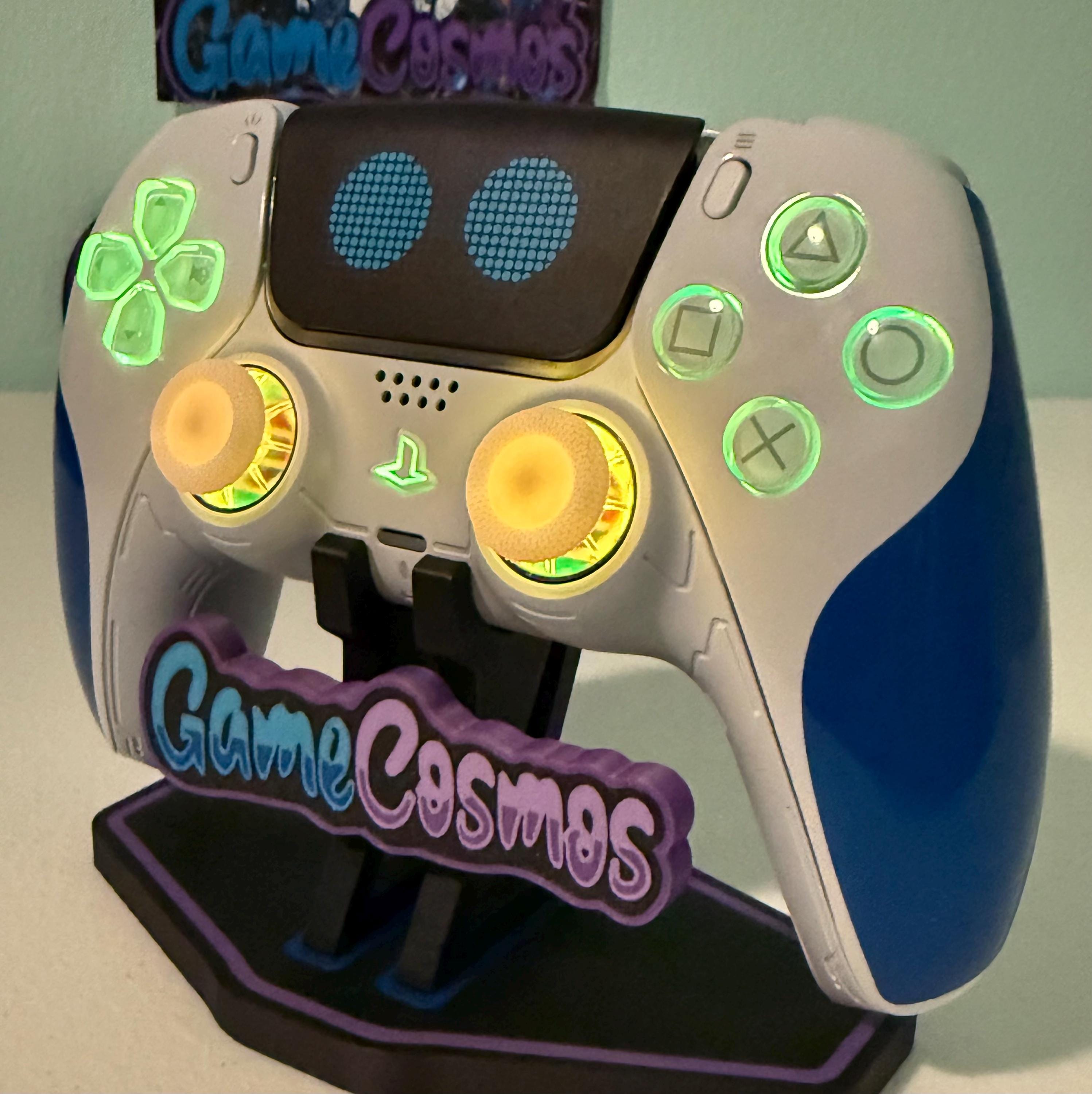 Astro Bot - RGB LED - Custom Wireless Controller for PS5 Or PC - Image 4
