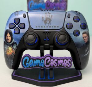 Death Stranding - Glossy Finish - RGB LED - Custom Wireless Controller for PS5 Or PC