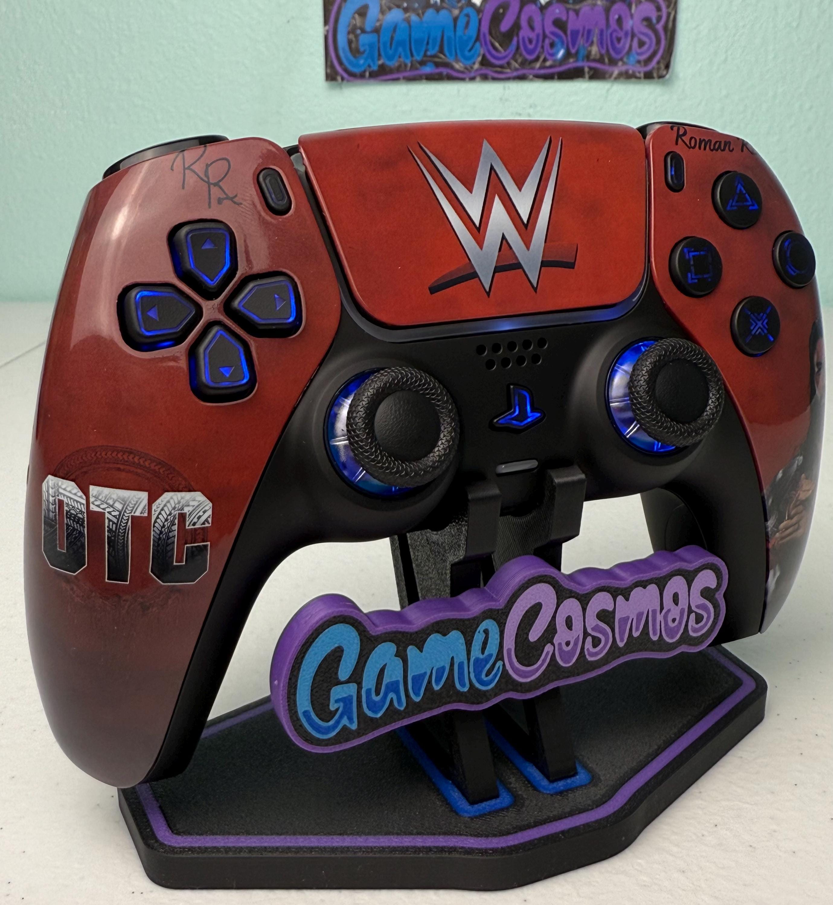 Wrestling Entertainment - RGB LED - Custom Wireless Controller for PS5 Or PC - Image 4