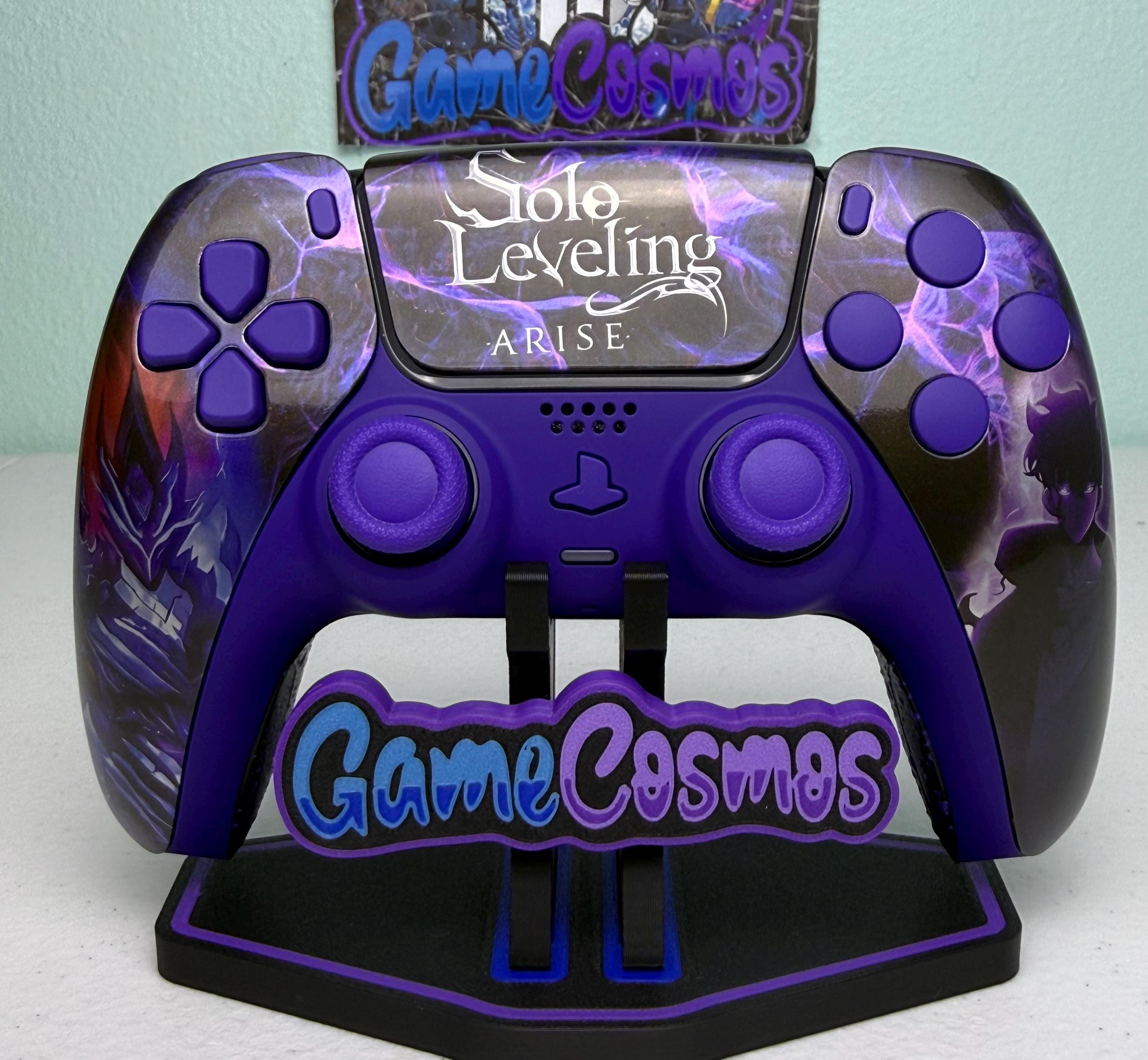 Anime Manga Leveling - Glossy Finish - RGB LED - Custom Wireless Controller for PS5 Or PC - Image 8