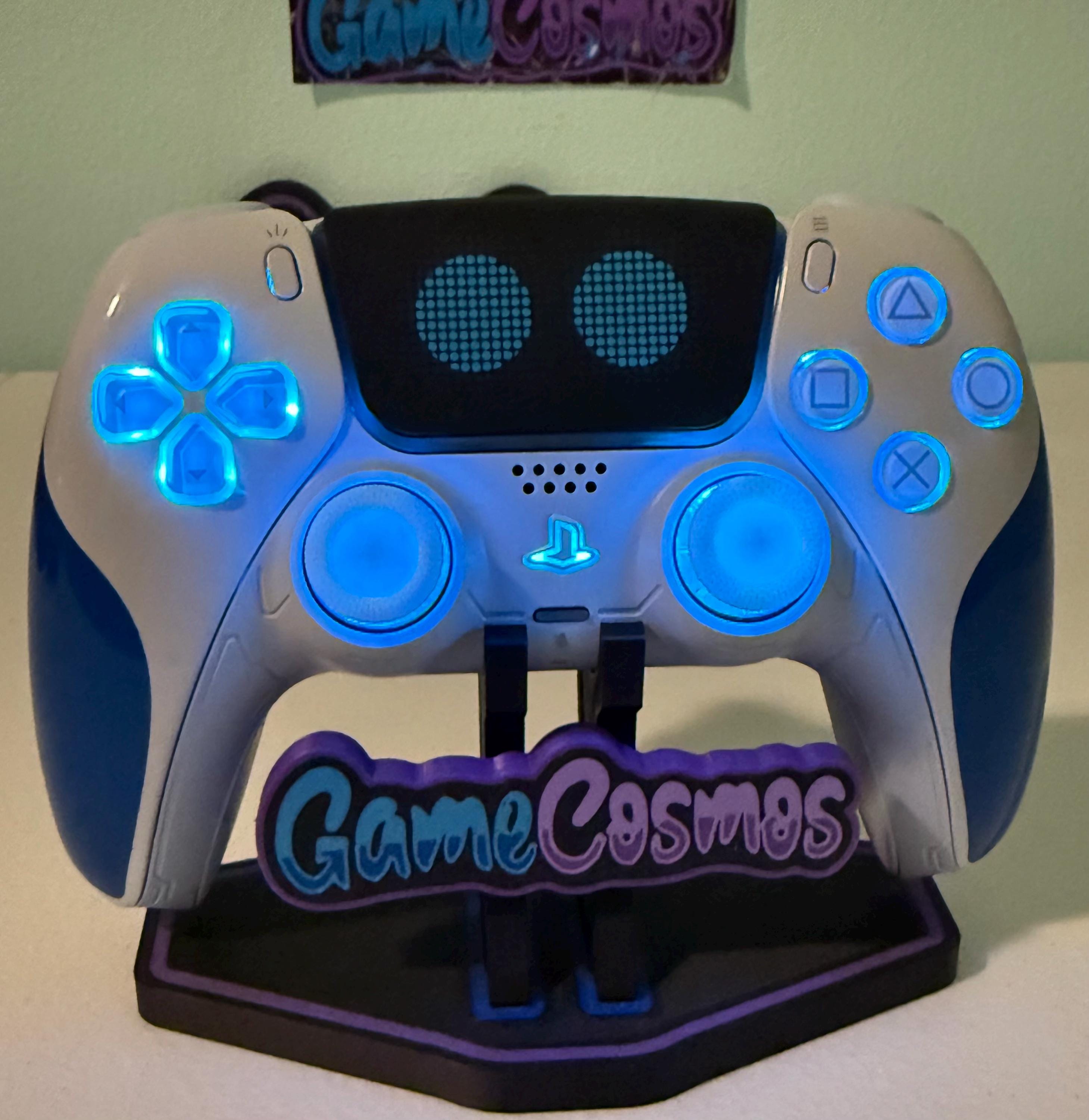 Astro Bot - RGB LED - Custom Wireless Controller for PS5 Or PC - Image 7