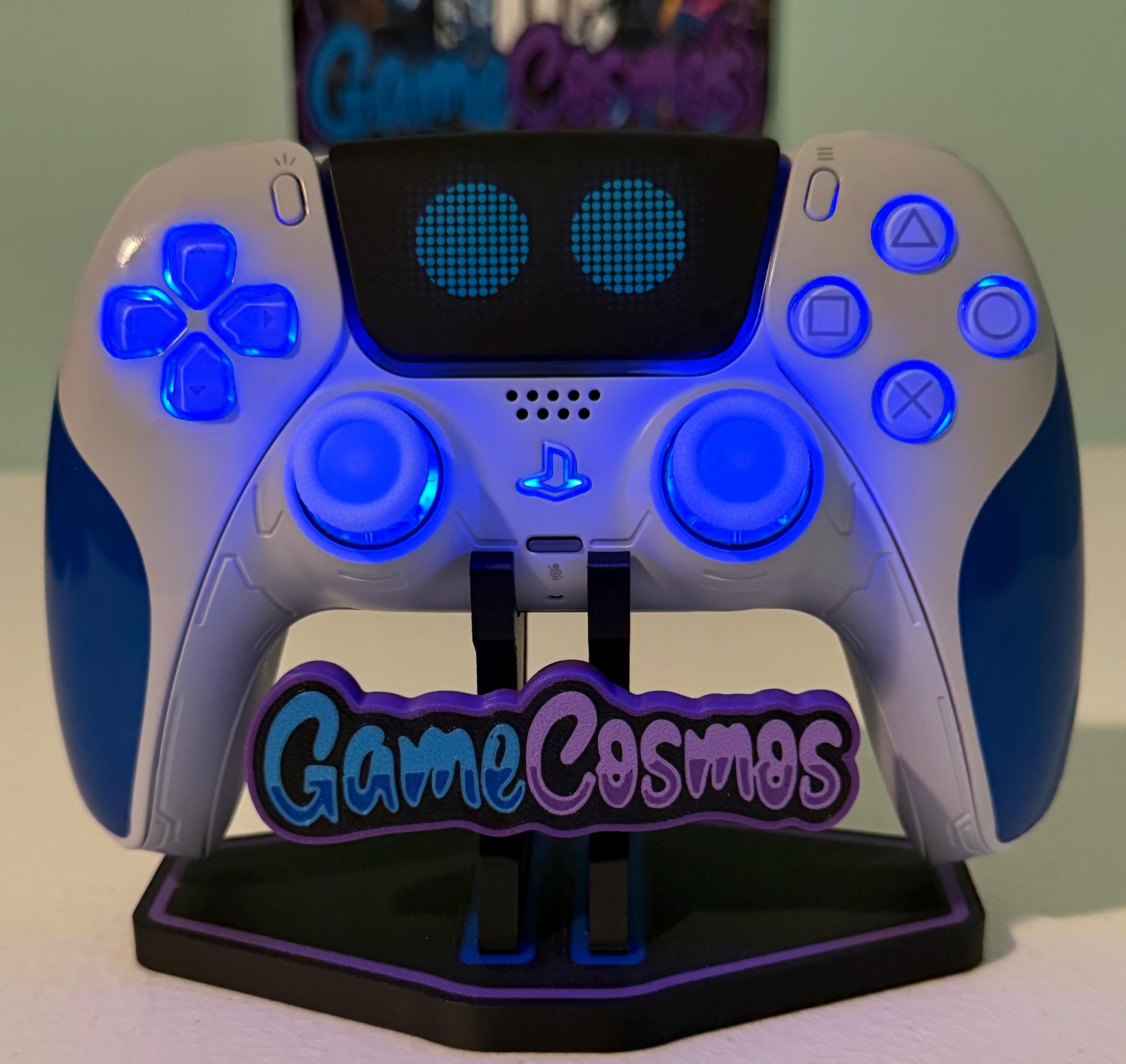 Astro Bot - RGB LED - Custom Wireless Controller for PS5 Or PC