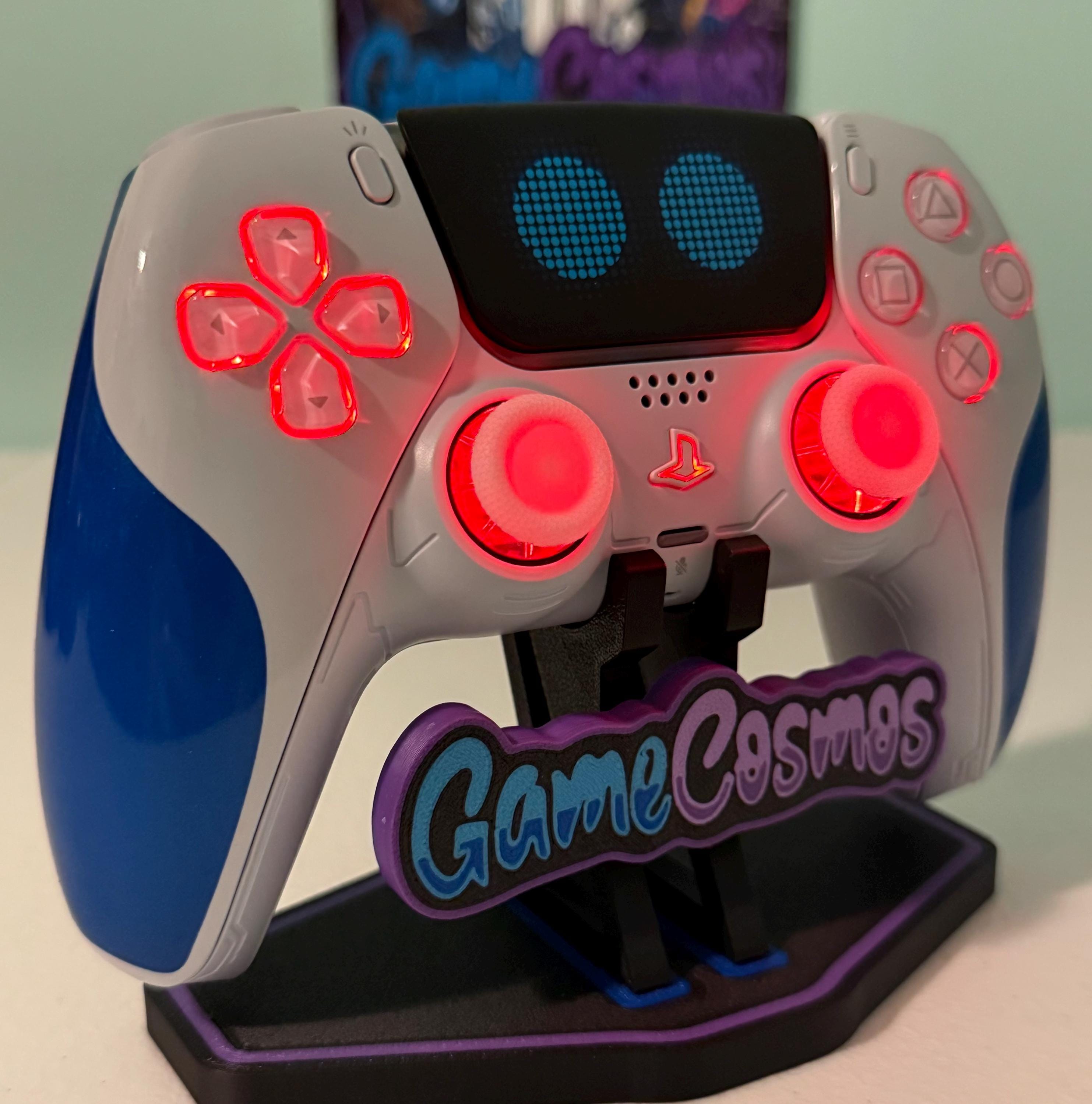 Astro Bot - RGB LED - Custom Wireless Controller for PS5 Or PC - Image 2