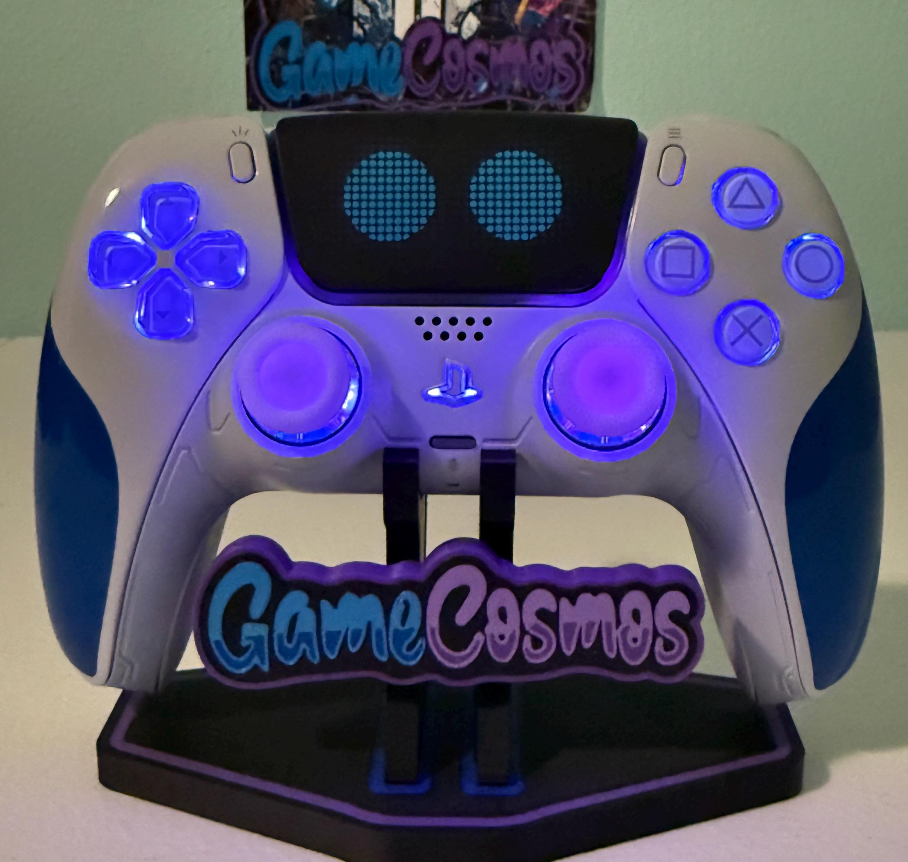 Astro Bot - RGB LED - Custom Wireless Controller for PS5 Or PC - Image 6