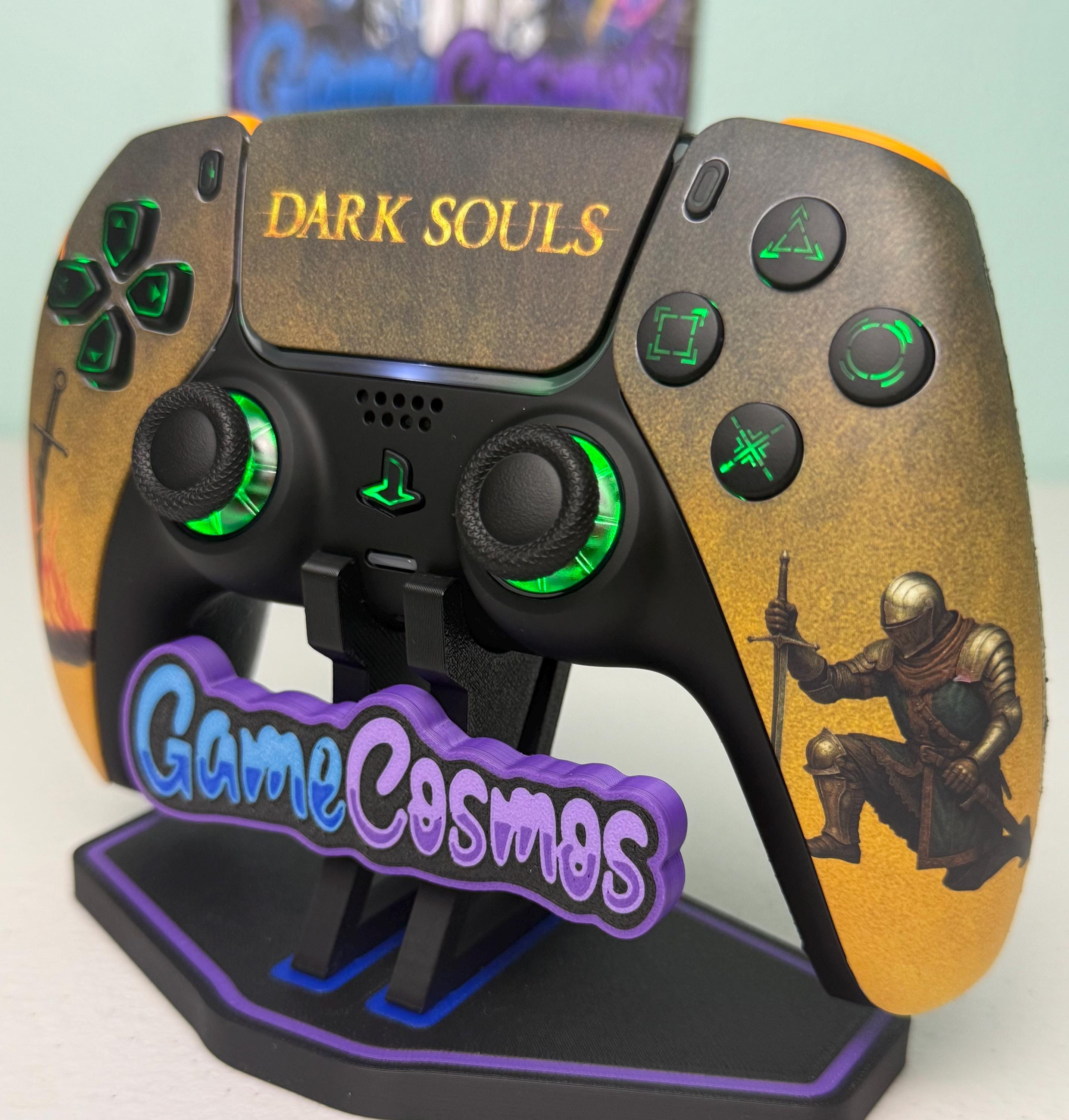 Soulsborne Dark aRPG - RGB LED - Custom Wireless Controller for PS5 Or PC - Image 4