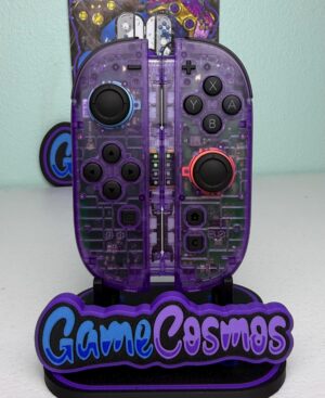 Atomic Clear Purple - Black Accents - Custom Joycon 2 for the Nintendo Switch 2