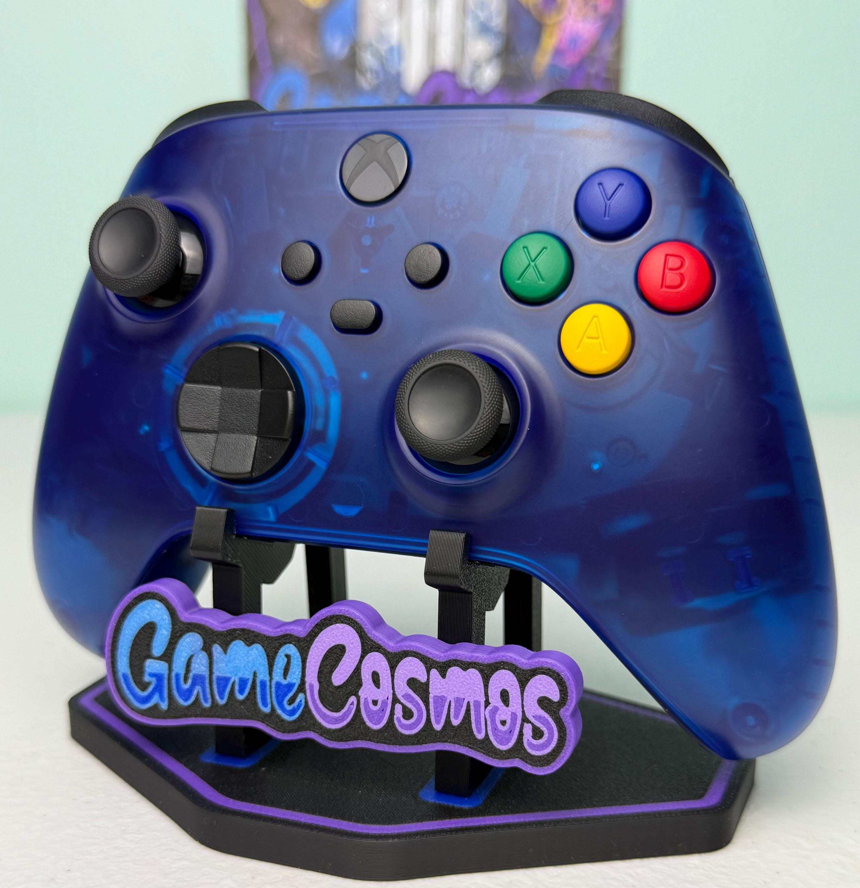 Transparent Blue Clear - Colorful ABXY - Custom Wireless Controller for Xbox Or PC - Image 2