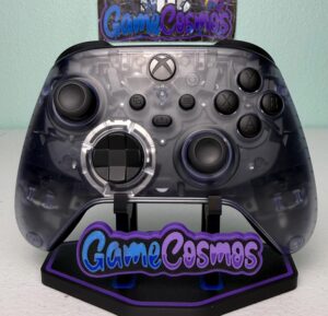 Glacier Clear Blue - Black Accents  - Custom Wireless Controller for Xbox Or PC