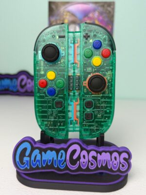Clear Emerald - Colorful ABXY - Custom Joycon 2 for the Nintendo Switch 2