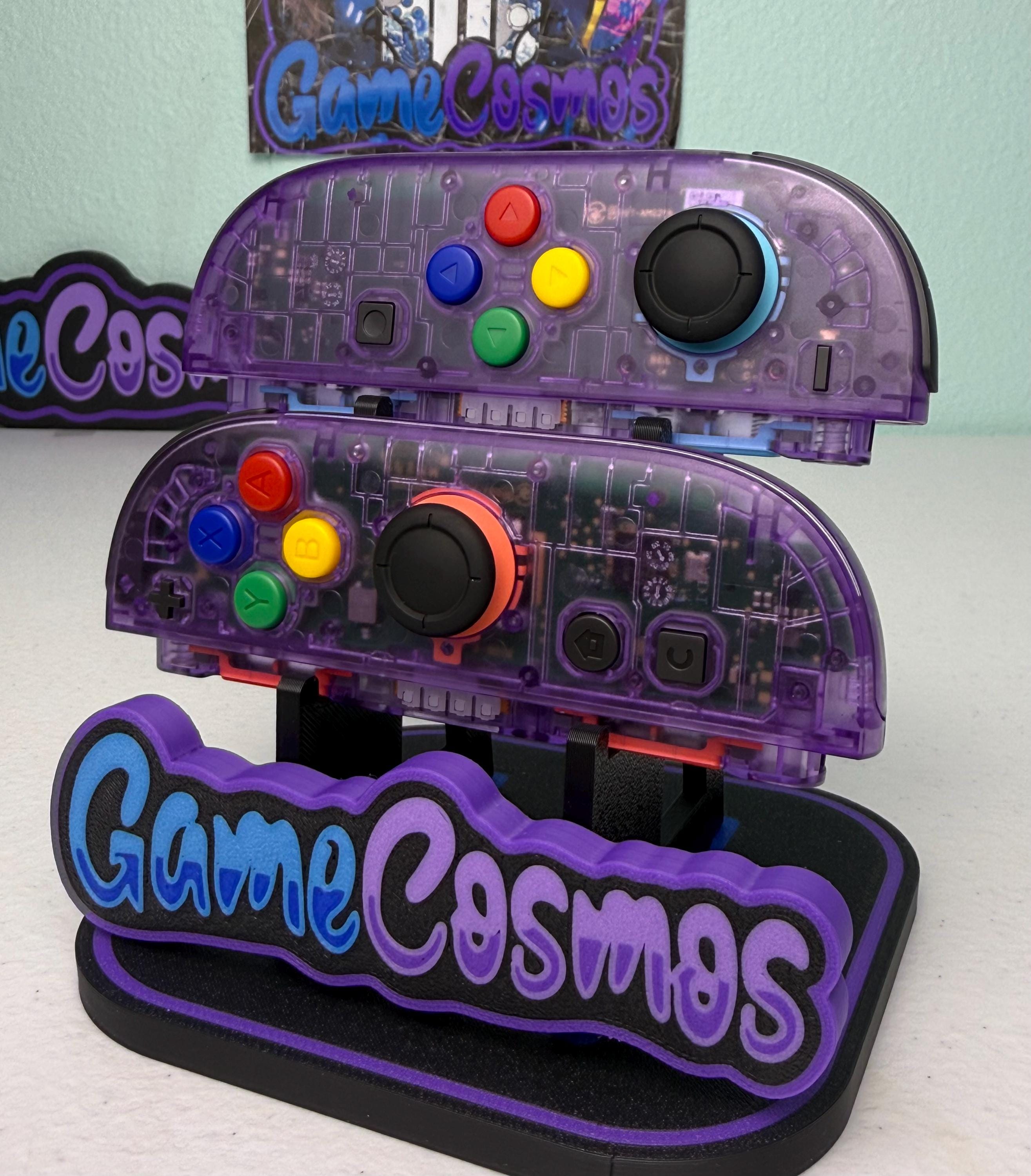 Atomic Clear Purple - Colorful ABXY - Custom Joycon 2 for the Nintendo Switch 2 - Image 3