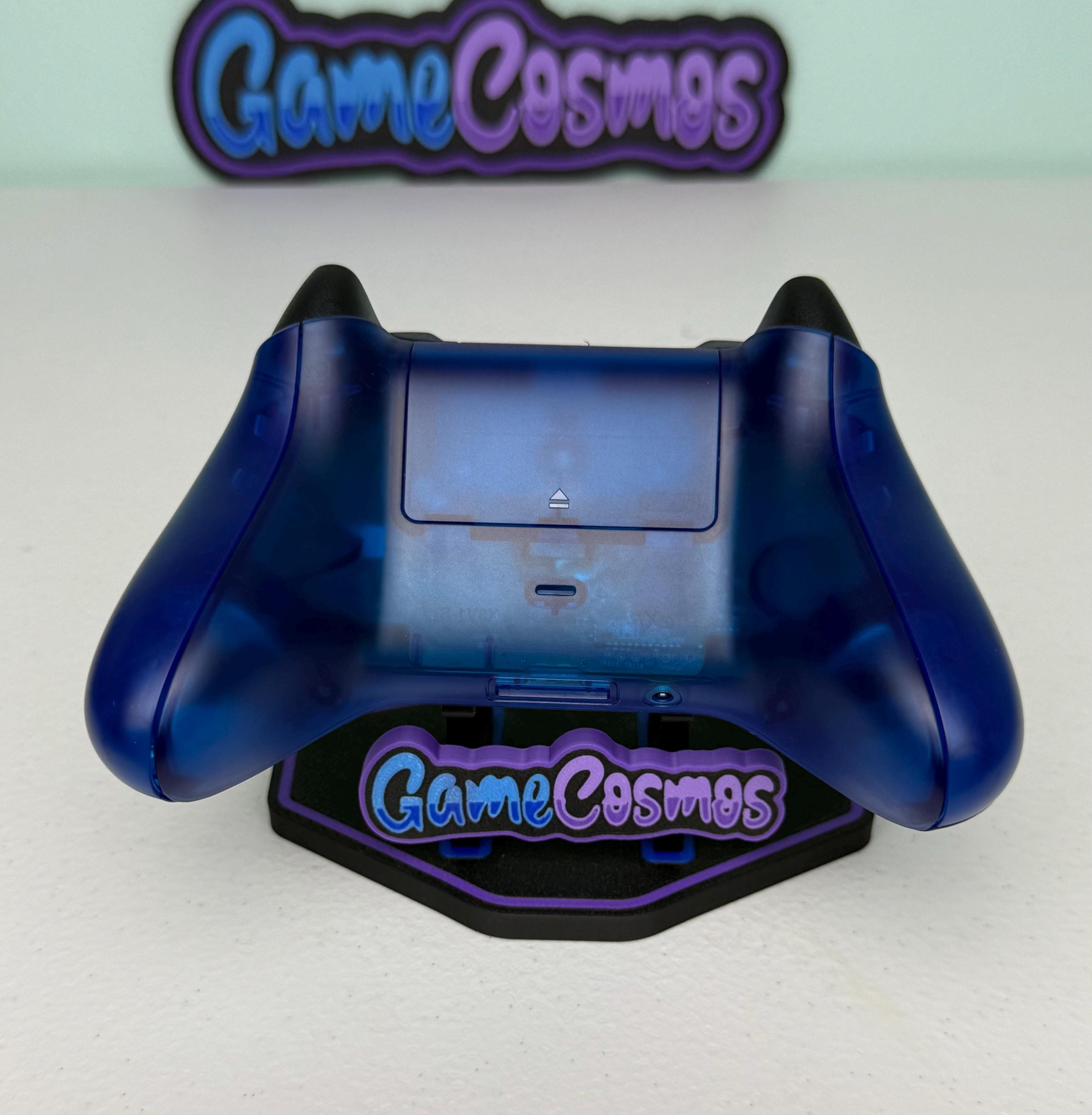 Transparent Blue Clear - Colorful ABXY - Custom Wireless Controller for Xbox Or PC - Image 4