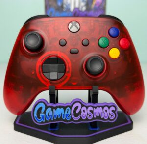 Transparent Red Clear - Colored ABXY - Custom Wireless Controller for Xbox Or PC