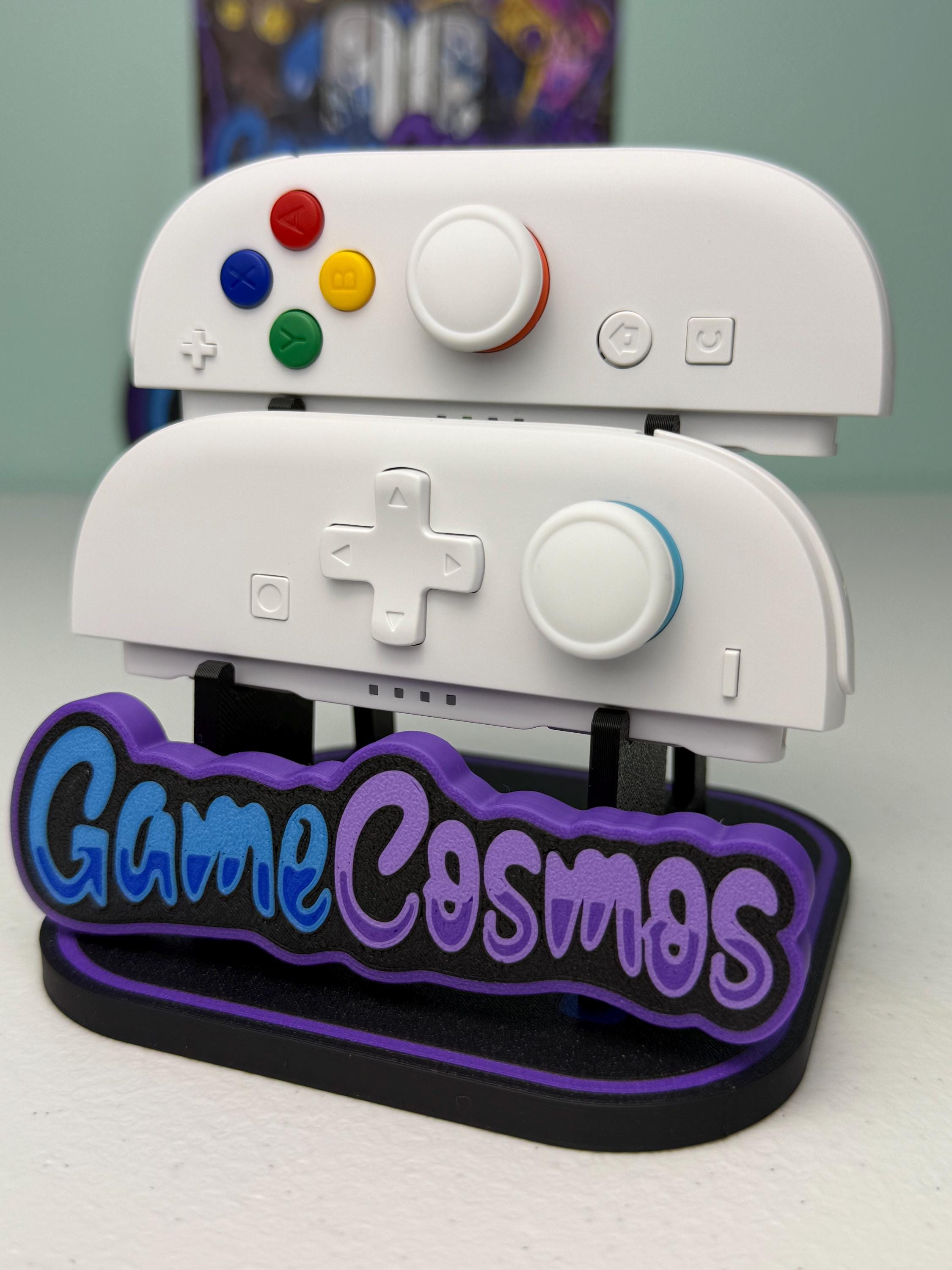 Pure White DPAD - Colorful ABXY - Custom Joycon 2 for the Nintendo Switch 2 - Image 3
