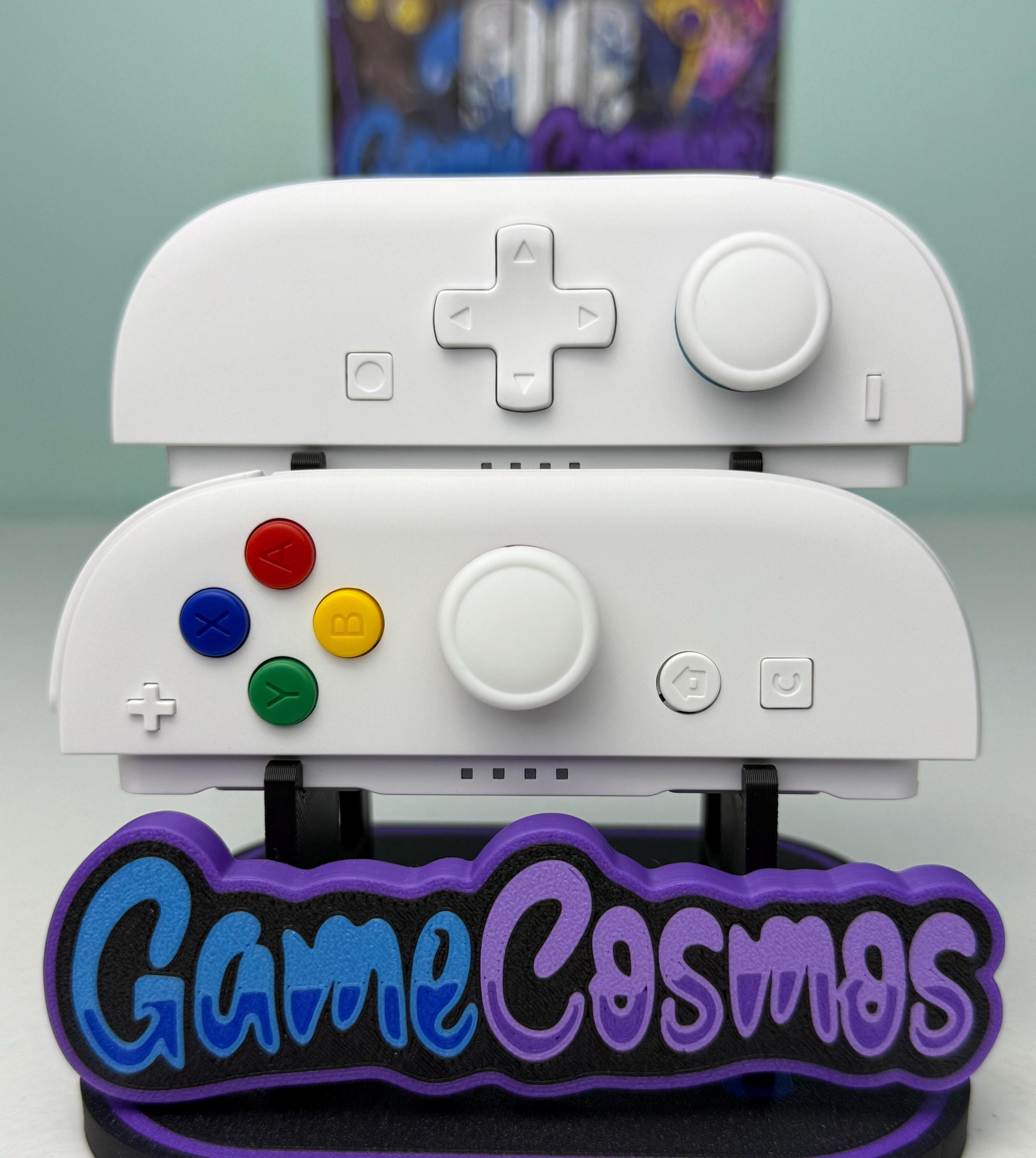 Pure White DPAD - Colorful ABXY - Custom Joycon 2 for the Nintendo Switch 2 - Image 2
