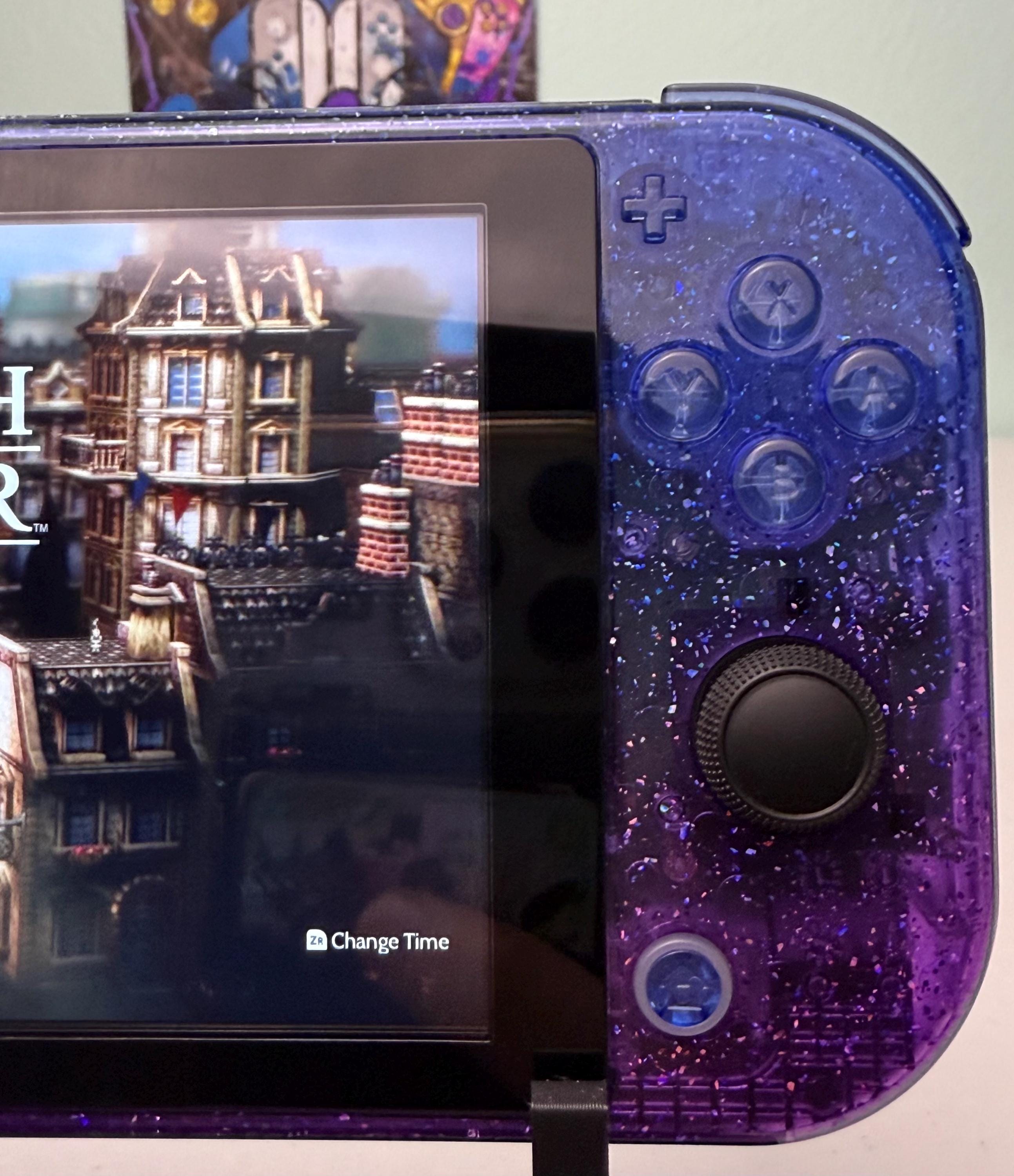 Glossy Glitter Gradient Blue Purple - Hall Effect NoDRIFT - Custom Switch Lite - Image 4