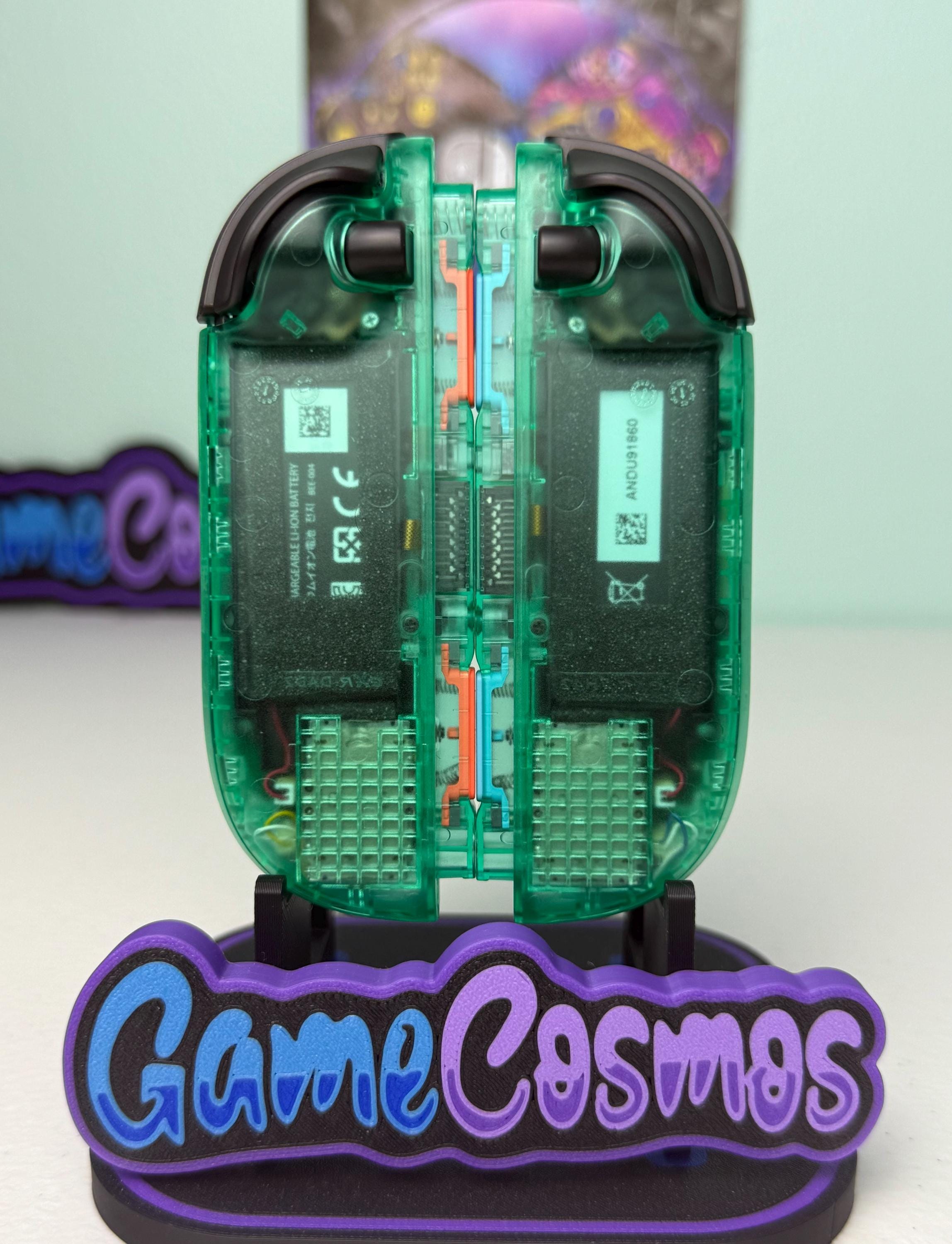 Clear Emerald - Colorful ABXY - Custom Joycon 2 for the Nintendo Switch 2 - Image 4