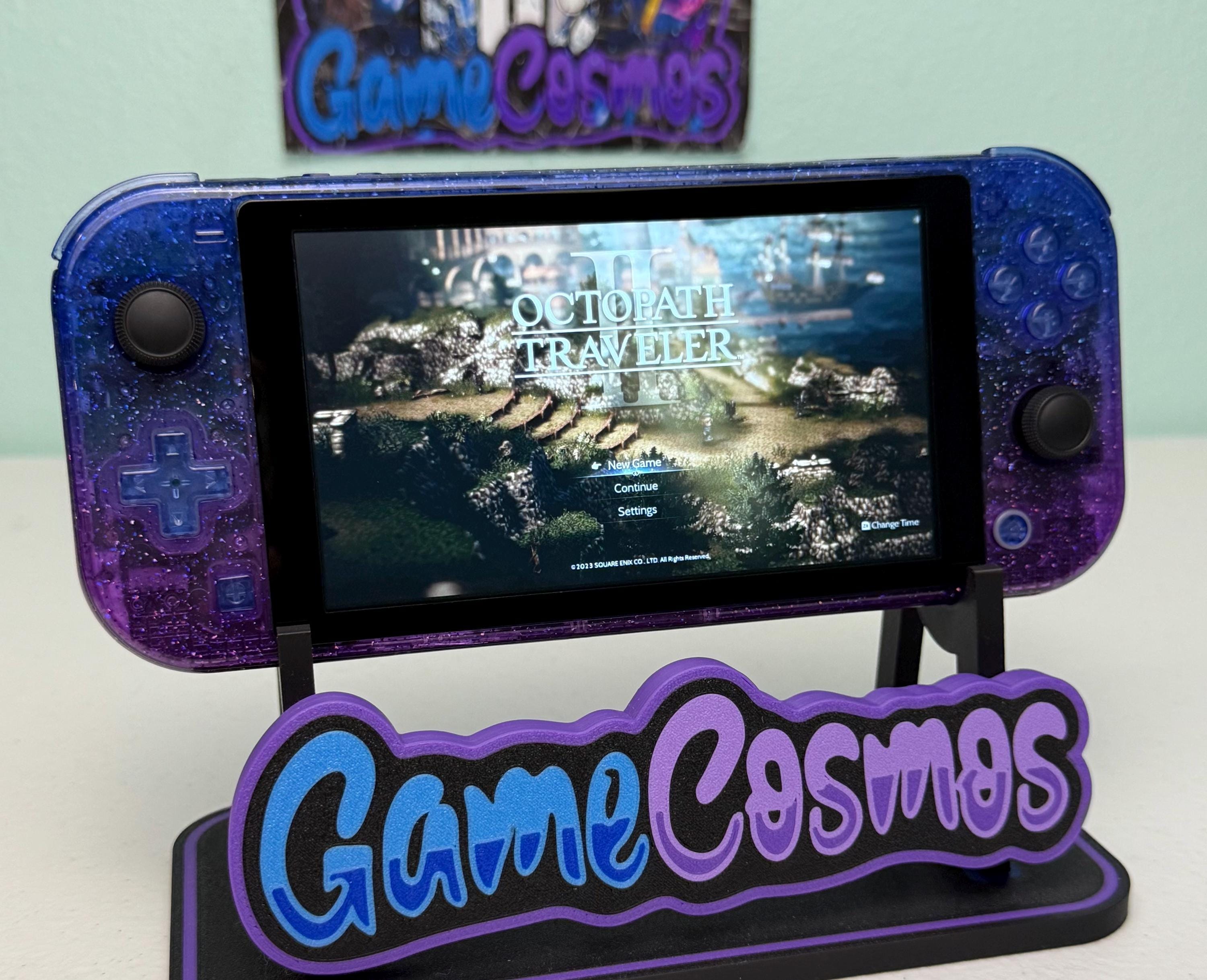 Glossy Glitter Gradient Blue Purple - Hall Effect NoDRIFT - Custom Switch Lite - Image 2