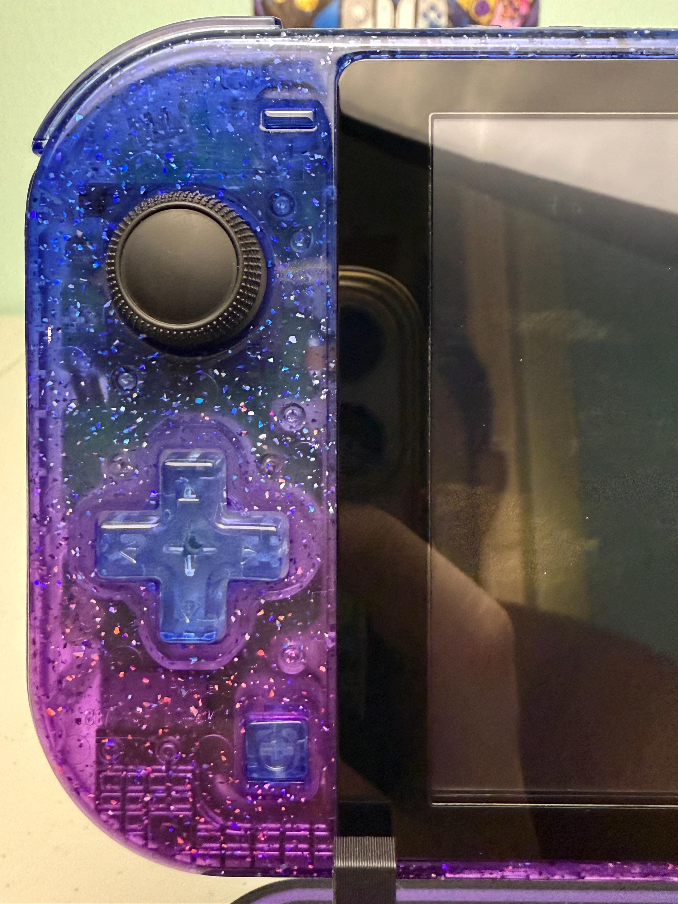 Glossy Glitter Gradient Blue Purple - Hall Effect NoDRIFT - Custom Switch Lite - Image 3