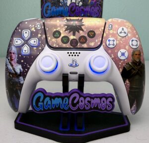 Witcher aRPG - RGB LED - Custom Wireless Controller for PS5 Or PC