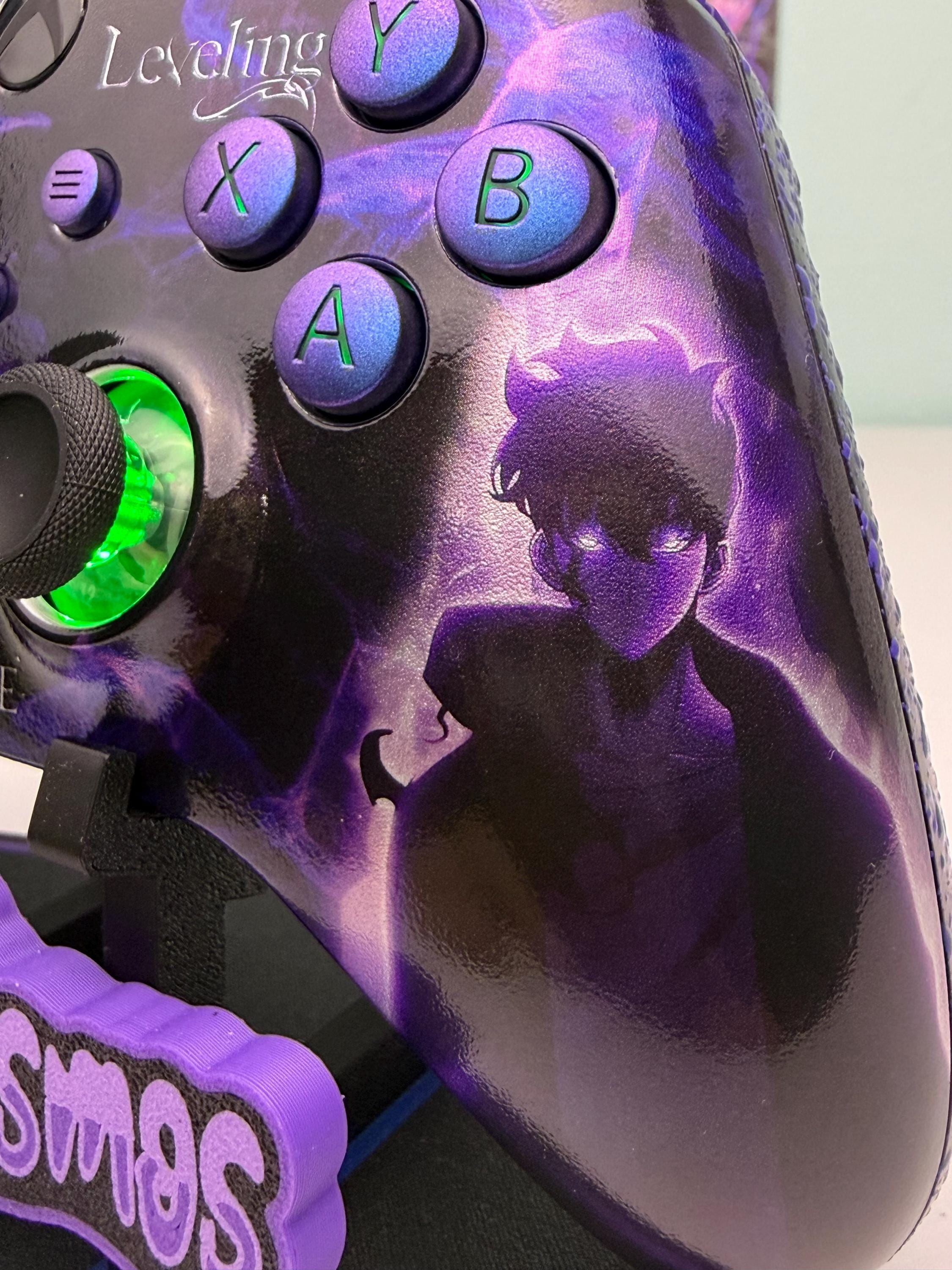 Anime Manga Leveling - RGB LED - Custom Wireless Controller for Xbox or PC - Image 3