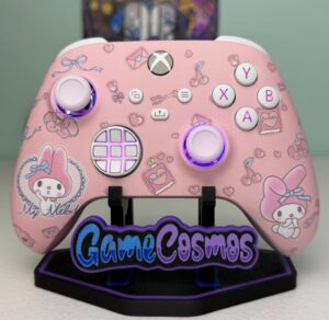 Cute Cartoon Bunny - RGB LED - Custom Wireless Controller for Xbox or PC