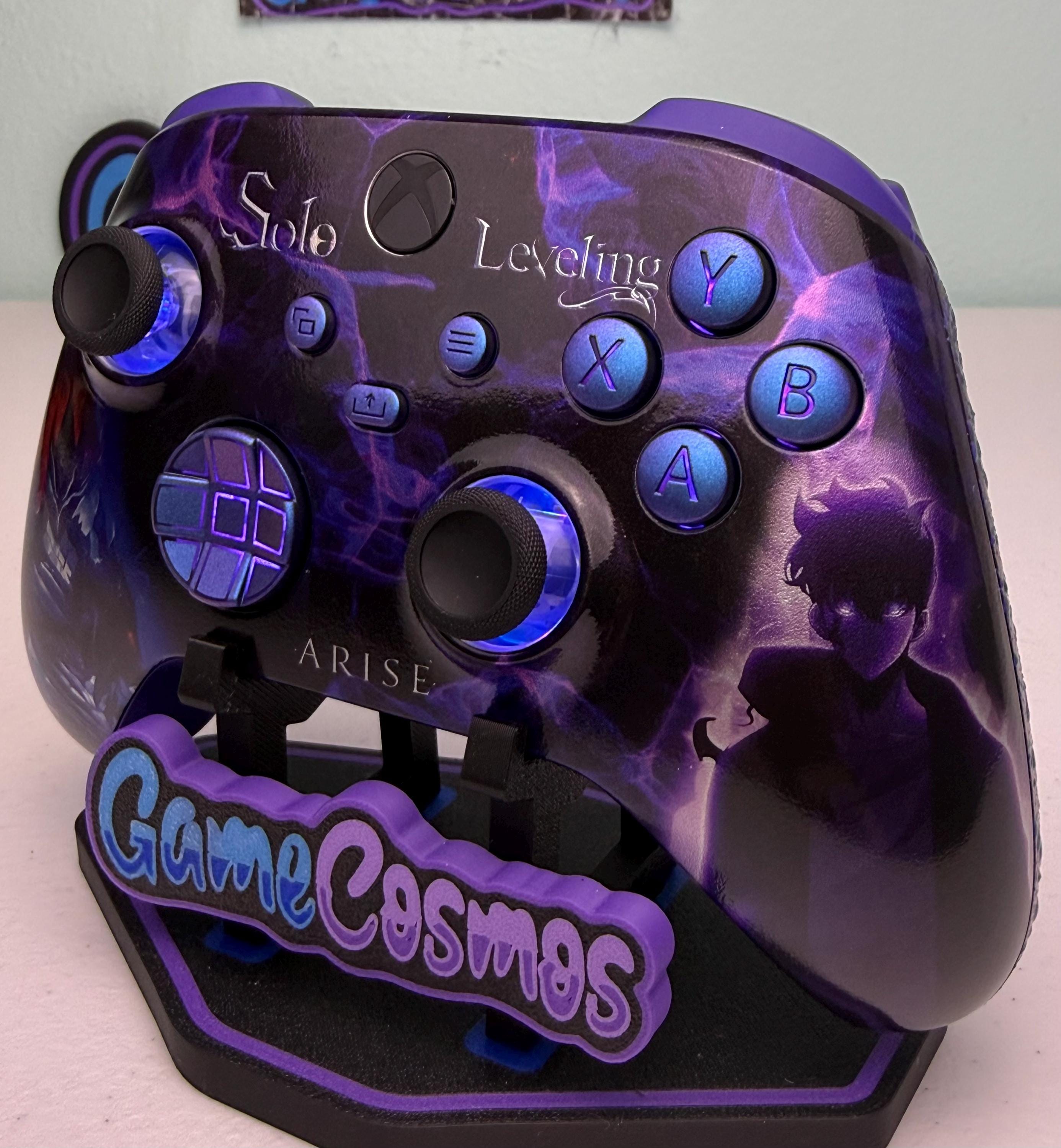 Anime Manga Leveling - RGB LED - Custom Wireless Controller for Xbox or PC - Image 2