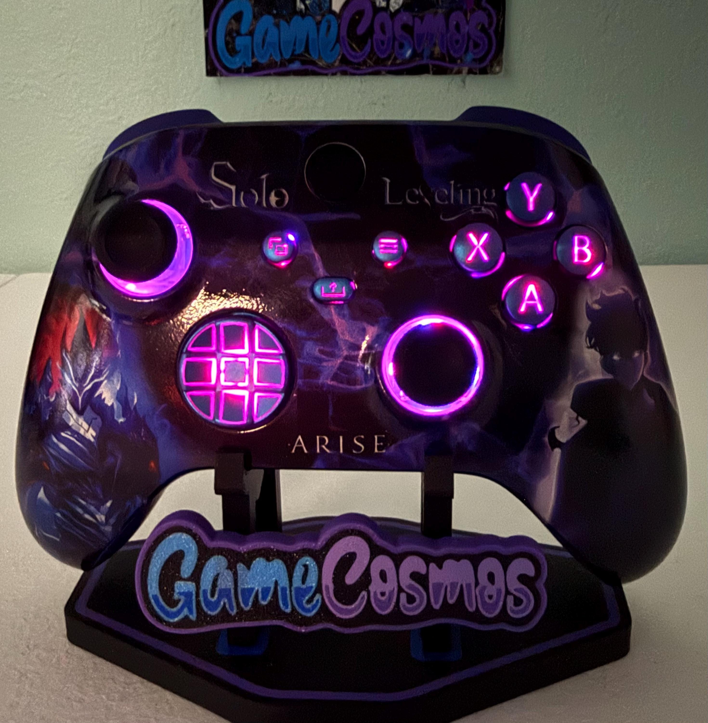 Anime Manga Leveling - RGB LED - Custom Wireless Controller for Xbox or PC - Image 6