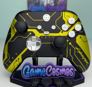 Cyber Punk - Real Metal - Soft Touch - Custom Wireless Controller for Xbox Or PC