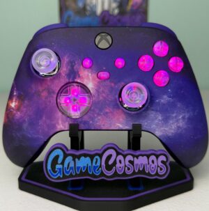 Galaxy Atomic Purple - RGB LED - Custom Wireless Controller for Xbox Or PC