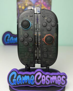 Transparent Smoke - Black Accents - Custom Joycon 2 for the Nintendo Switch 2